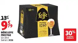 Auchan PRESTIGE Bière leffe offre