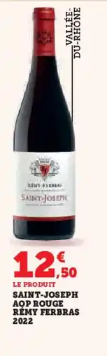 Hyper U Saint-joseph aop rouge rémy ferbras 2022 offre