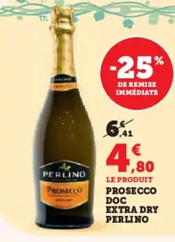 Hyper U Prosecco doc extra dry perlino offre