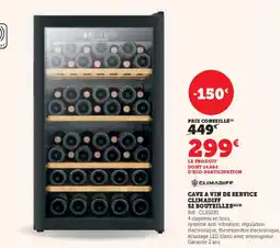 Hyper U CLIMADIFF Cave a vin de service offre