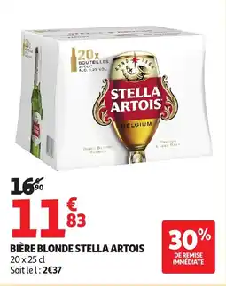 Auchan STELLA ARTOIS Bière blonde offre