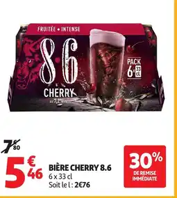 Auchan CHERRY 8.6 Bière offre