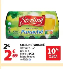 Auchan STERLING Panaché offre