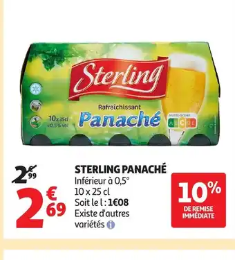 Auchan STERLING Panaché offre