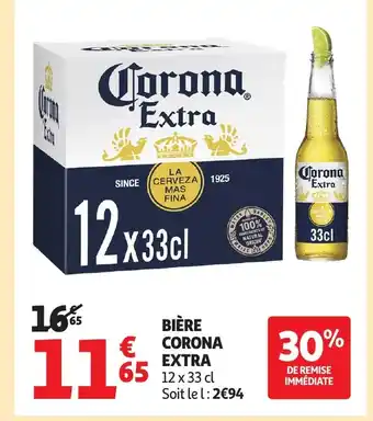 Auchan Bière corona extra offre