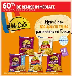 Auchan MCCAIN Sur la gamme offre
