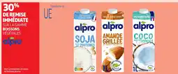 Auchan ALPRO Sur la gamme boissons végétales offre