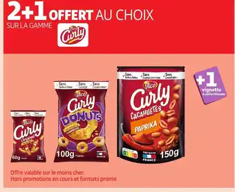 Auchan CURLY Sur la gamme offre