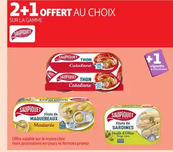 Auchan SAUPIQUET Sur la gamme offre