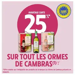 Intermarché Express Sur tout les ormes de cambras offre