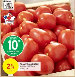 Intermarché Express Tomate allongee offre