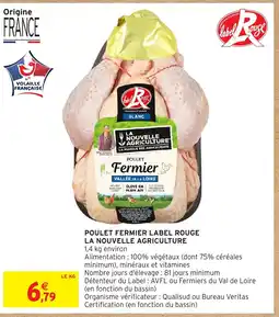Intermarché Express Poulet fermier label rouge la nouvelle agriculture offre