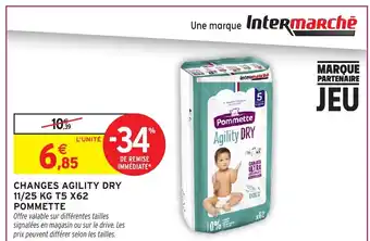Intermarché Express POMMETTE Changes agility dry offre