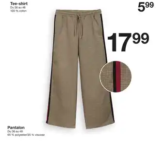 Zeeman Pantalon offre