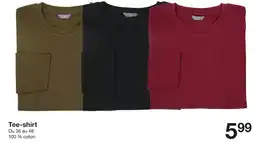 Zeeman Tee-shirt offre