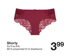 Zeeman Shorty offre