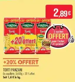 Match PANZANI Torti offre