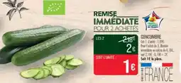 Match Concombre offre