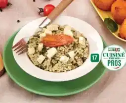 Match Risotto épinard gorgonzola offre