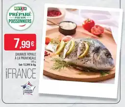 Match Daurade royale à la provençale offre