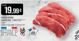 Match Viande bovine charolaise: faux-filet offre