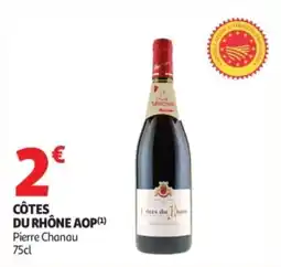 Auchan Supermarché Côtes du rhône aop offre