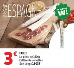 Auchan Supermarché Fuet offre