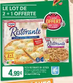 Match DR. OETKER Pizza ristorante offre