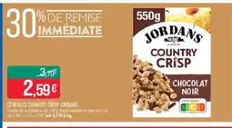 Match JORDANS Céréales country crisp offre