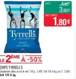 Match TYRRELL'S Chips offre