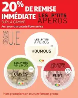 Auchan Supermarché Les p'tits aperos offre