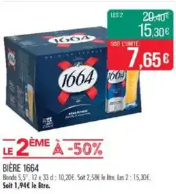 Match 1664 Bière offre