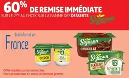 Auchan Supermarché Sojasun offre