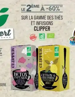 Match CLIPPER Sur la gamme des thés et infusions offre