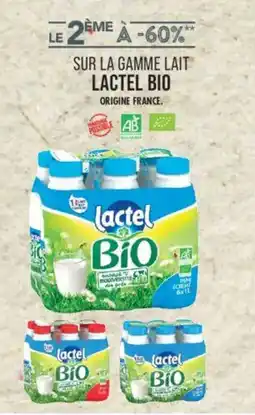 Match LACTEL BIO Sur la gamme lait offre