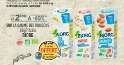 Match BJORG Sur la gamme des boissons végétales offre