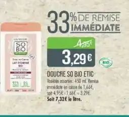 Match SO BIO ETIC Douche offre
