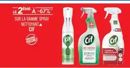 Match CIF Sur la gamme spray nettoyant offre