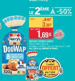 Match DOOWAP HARRYS Brioches offre