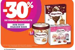 Hyper U HAAGEN DAZS Sur tout offre