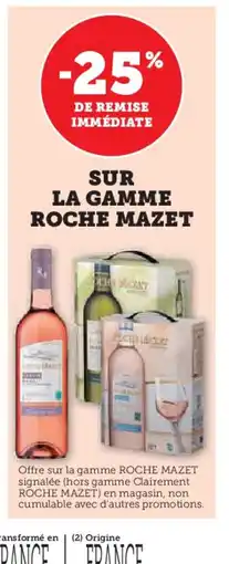 Hyper U ROCHE MAZET Sur la gamme offre