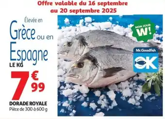 Auchan Supermarché Dorade royale offre