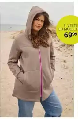 Ulla Popken Veste en mollet offre