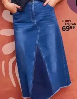 Ulla Popken Jupe en jean offre