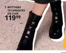 Ulla Popken Bottines techniques en cuir offre