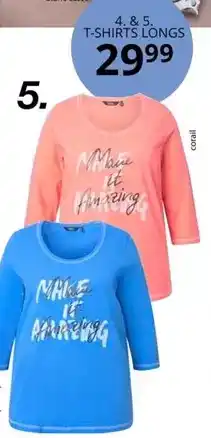 Ulla Popken T-shirts longs offre