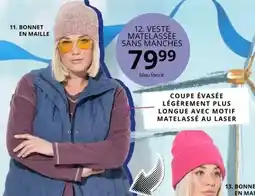 Ulla Popken Maille - coupe evasee legerement plus longue avec motif matelassé au laser offre
