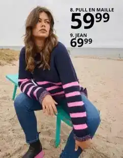 Ulla Popken Maille - pull en offre