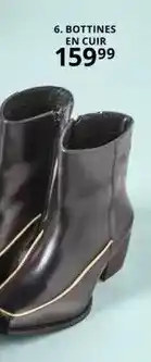 Ulla Popken Bottines en cuir offre
