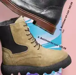 Ulla Popken Bottines en cuir offre